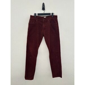 Todd Snyder Corduroy Pants Mens 31x32 Burnt Orange Slim Fit 5-Pocket